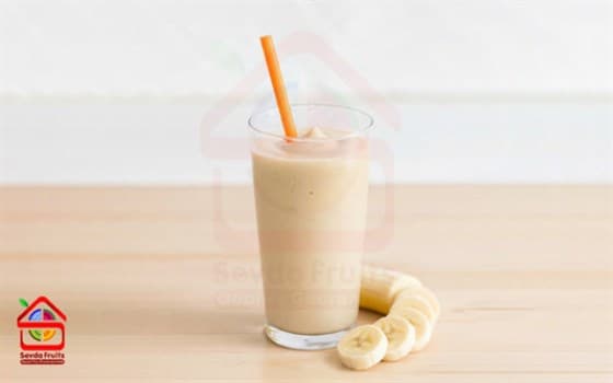 اسموتی موز غلیظ طبیعی