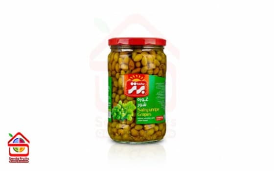 کنسرو شیشه ای غوره شور برتر