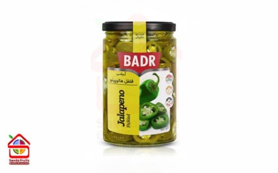 ترشی فلفل هالوپینو شیشه ای بدر