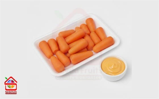 بی بی کروت(هویج بند انگشتی) با سس ممتاز