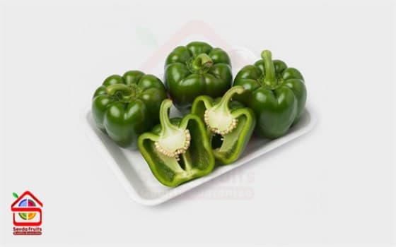 فلفل دلمه ای سبز گلخانه ای ممتاز